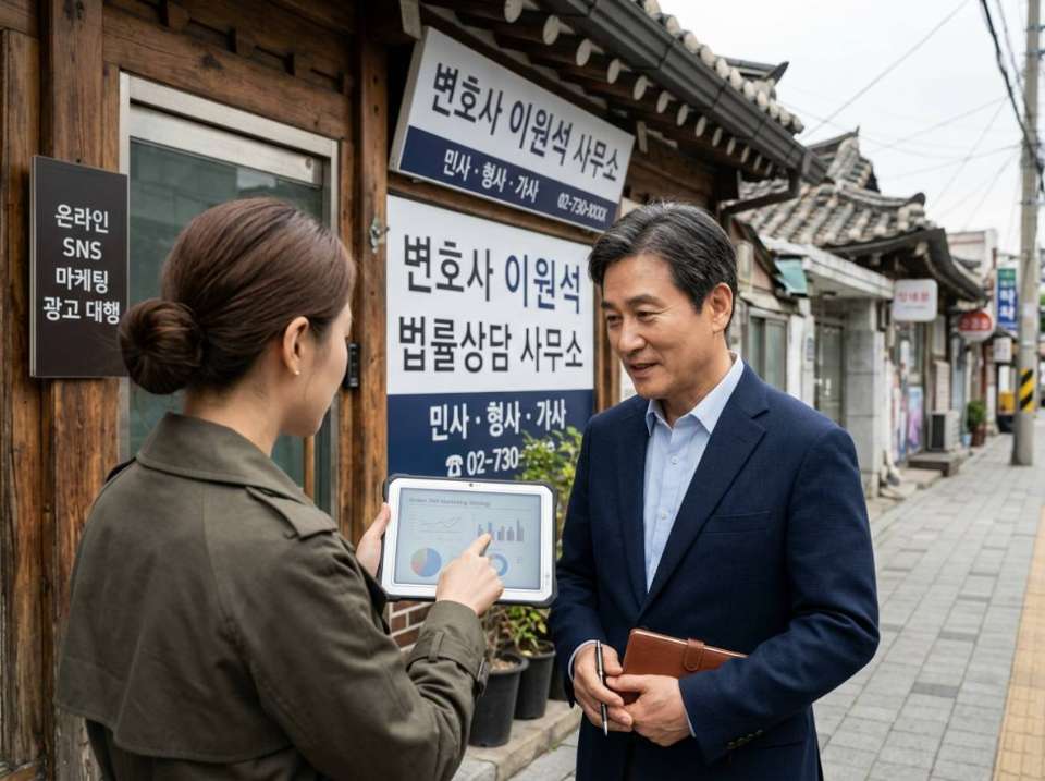 산천동 변호사 법률상담 사무소 온라인 SNS 마케팅 광고 실행사 대행사 업체 산천동 변호사 수임률을 높이는 법률 온라인 광고 실행사 및 대행사 선택 가이드 대표 이미지