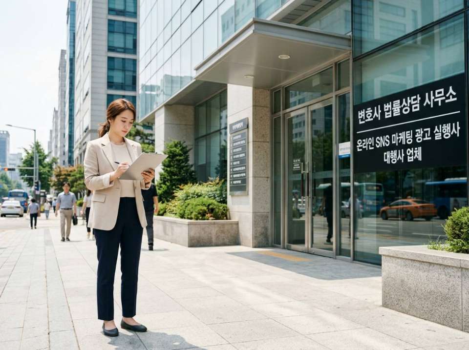 흑석동 변호사 법률상담 사무소 온라인 SNS 마케팅 광고 실행사 대행사 업체 흑석동 변호사 법률상담 사무소, 온라인 마케팅과 SNS 광고로 수임을 늘리는 방법은? 대표 이미지